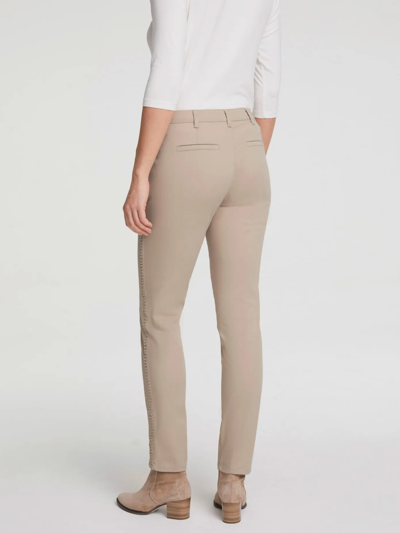 Linea Tesini Pantalons<Pantalon coupe droite