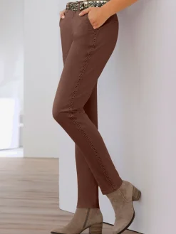 Linea Tesini Pantalons<Pantalon coupe droite