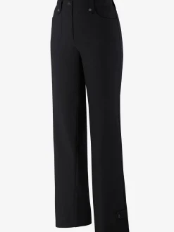 Alessa W. Pantalons<Pantalon coupe droite détails boutonnés