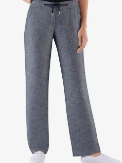 Pantalons<Pantalon coupe sportive ceinture élastique