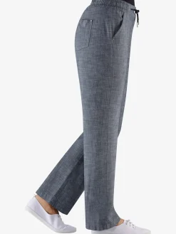 Pantalons<Pantalon coupe sportive ceinture élastique