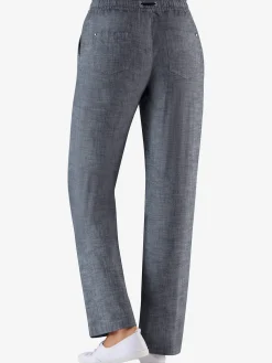 Pantalons<Pantalon coupe sportive ceinture élastique