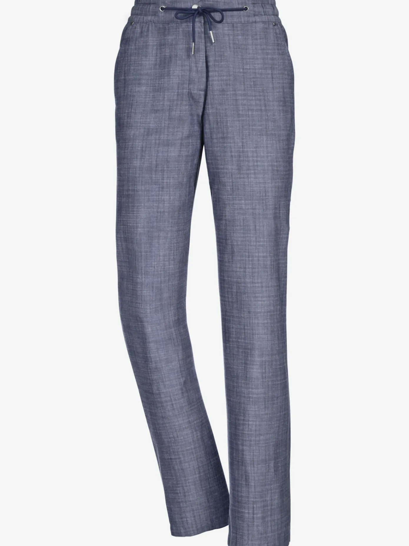 Pantalons<Pantalon coupe sportive ceinture élastique