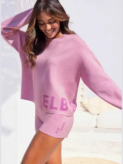 Elbsand Pantalons<Pantalon court en tricot doux