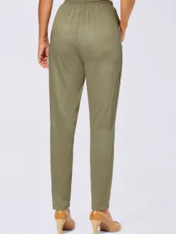 Pantalons<Pantalon décontractée imprimé fleurs et papillons