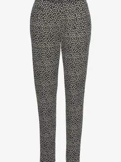 s.Oliver Pantalons<Pantalon de plage pantalon en tissu léger avec imprimé sur toute la surface
