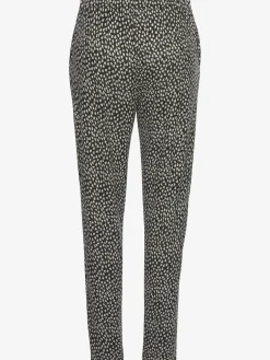 s.Oliver Pantalons<Pantalon de plage pantalon en tissu léger avec imprimé sur toute la surface