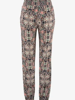 s.Oliver Pantalons<Pantalon de plage pantalon en tissu léger imprimé