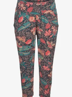 Chiemsee Pantalons<Pantalon de plage pantalon 7/8 décontracté avec imprimé tropical