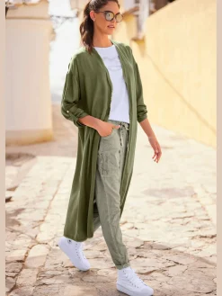 Mandarin Pantalons<Pantalon délavage « oil dyed » tendance