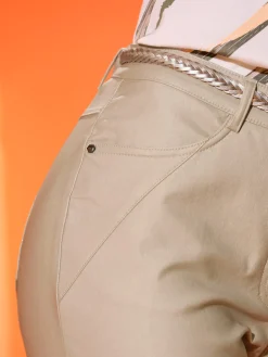 Creation L Pantalons<Pantalon effet enduit coupe féminine