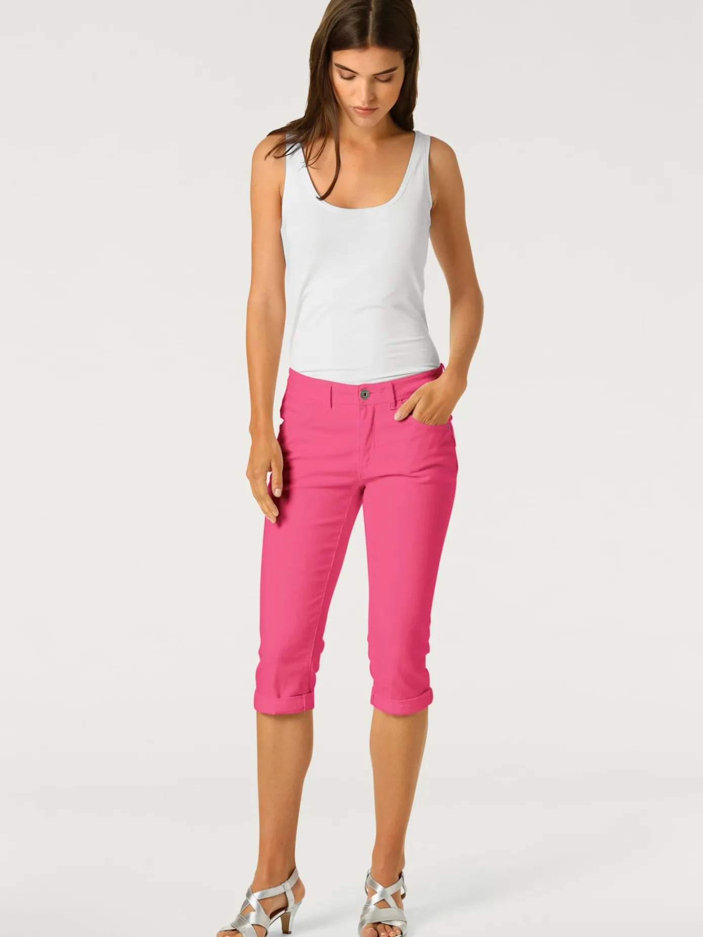 Linea Tesini Pantalons<Pantalon effet ventre plat coupe skinny