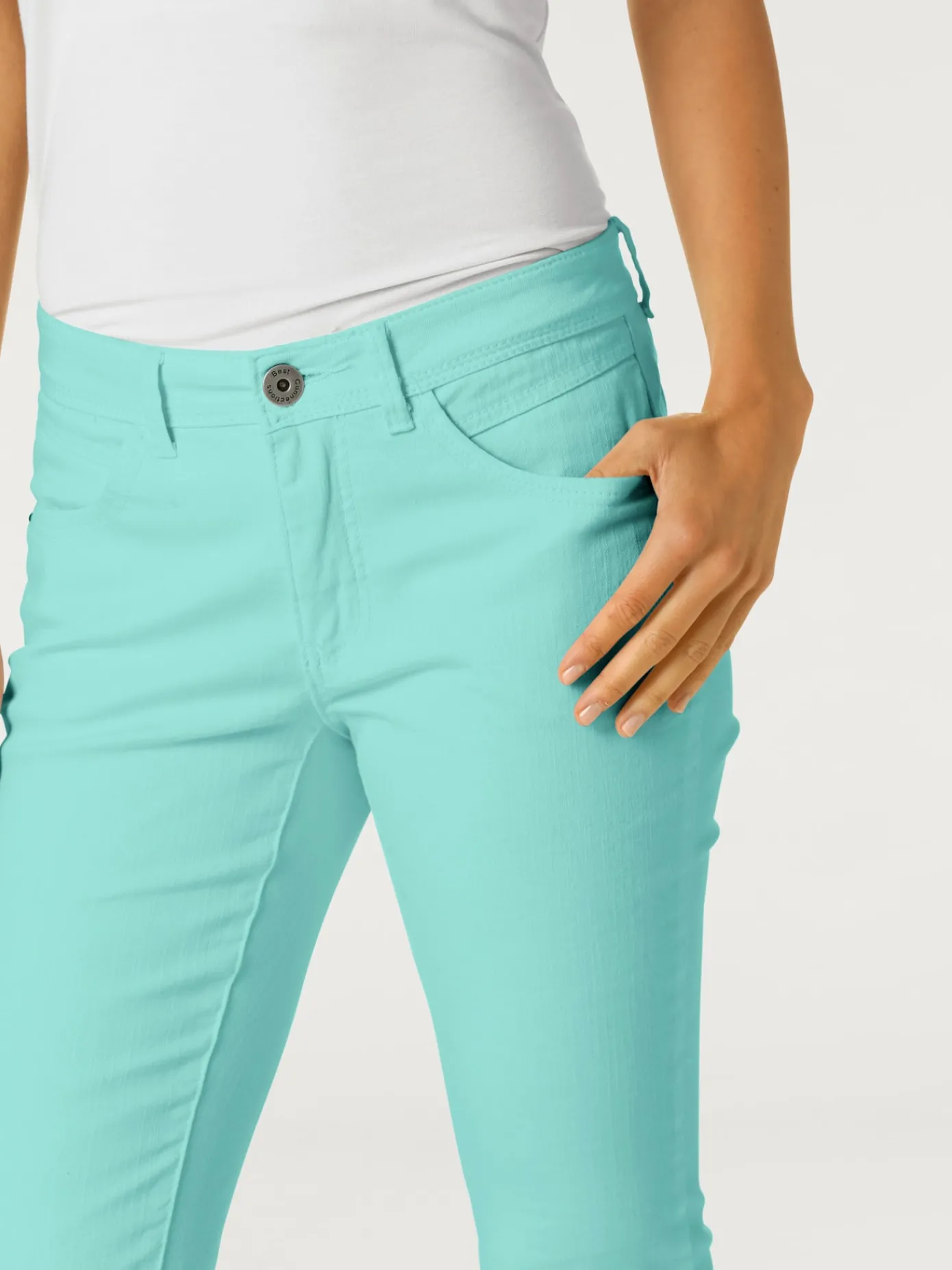 Linea Tesini Pantalons<Pantalon effet ventre plat coupe skinny