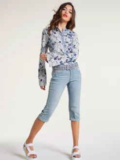 Linea Tesini Pantalons<Pantalon effet ventre plat coupe skinny