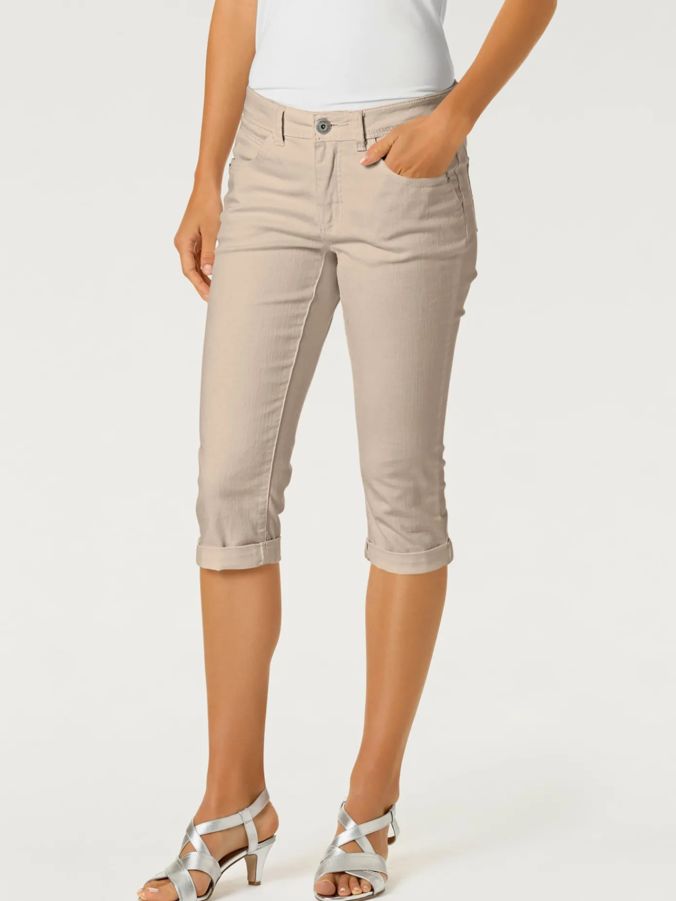 Linea Tesini Pantalons<Pantalon effet ventre plat coupe skinny