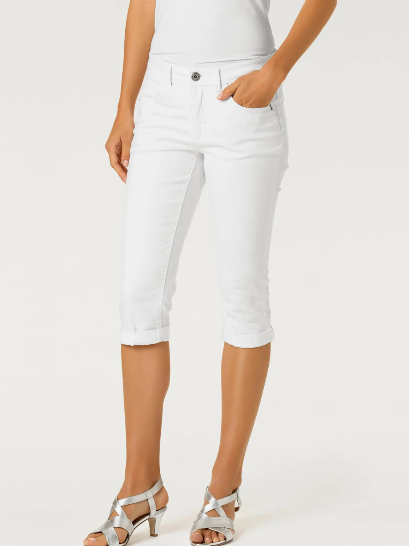 Linea Tesini Pantalons<Pantalon effet ventre plat coupe skinny