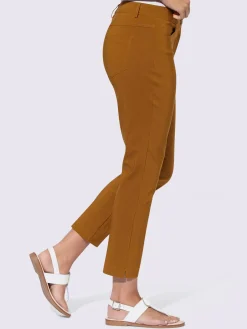 Linea Tesini Pantalons<Pantalon en bengaline jambes étroites