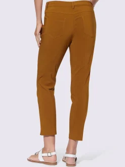 Linea Tesini Pantalons<Pantalon en bengaline jambes étroites