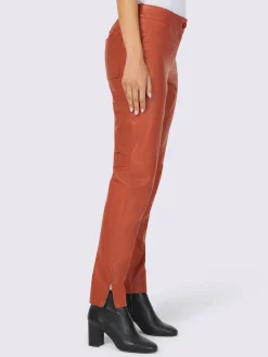 Ashley Brooke Pantalons<Pantalon en cuir cuir agneau nappa