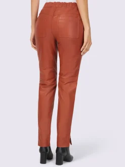 Ashley Brooke Pantalons<Pantalon en cuir cuir agneau nappa