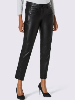 Mainpol Pantalons<Pantalon en cuir cuir agneau nappa véritable