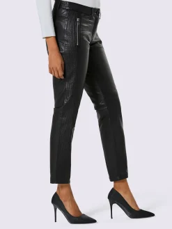 Mainpol Pantalons<Pantalon en cuir cuir agneau nappa véritable