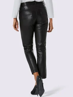 Mainpol Pantalons<Pantalon en cuir cuir agneau nappa véritable