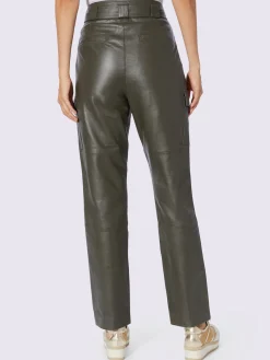 Rick Cardona Pantalons<Pantalon en cuir cuir agneau nappa très doux