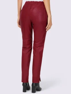 Ashley Brooke Pantalons<Pantalon en cuir cuir agneau nappa