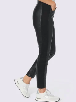 Rick Cardona Pantalons<Pantalon en cuir cuir agneau nappa