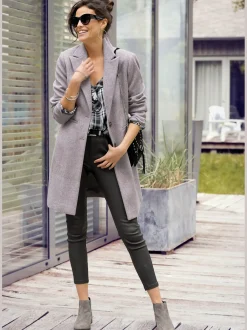 LASCANA Pantalons<Pantalon en imitation cuir jegging affinant en synthétique