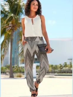 LASCANA Pantalons<Pantalon en jersey