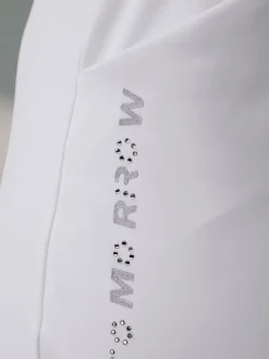 Rick Cardona Pantalons<Pantalon en jersey imprimé couleur argent sur la couture latérale