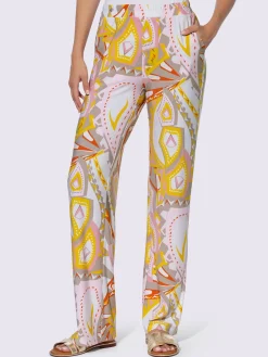 Rick Cardona Pantalons<Pantalon en jersey imprimé mode