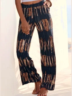 Buffalo Pantalons<Pantalon en jersey large ceinture élastique