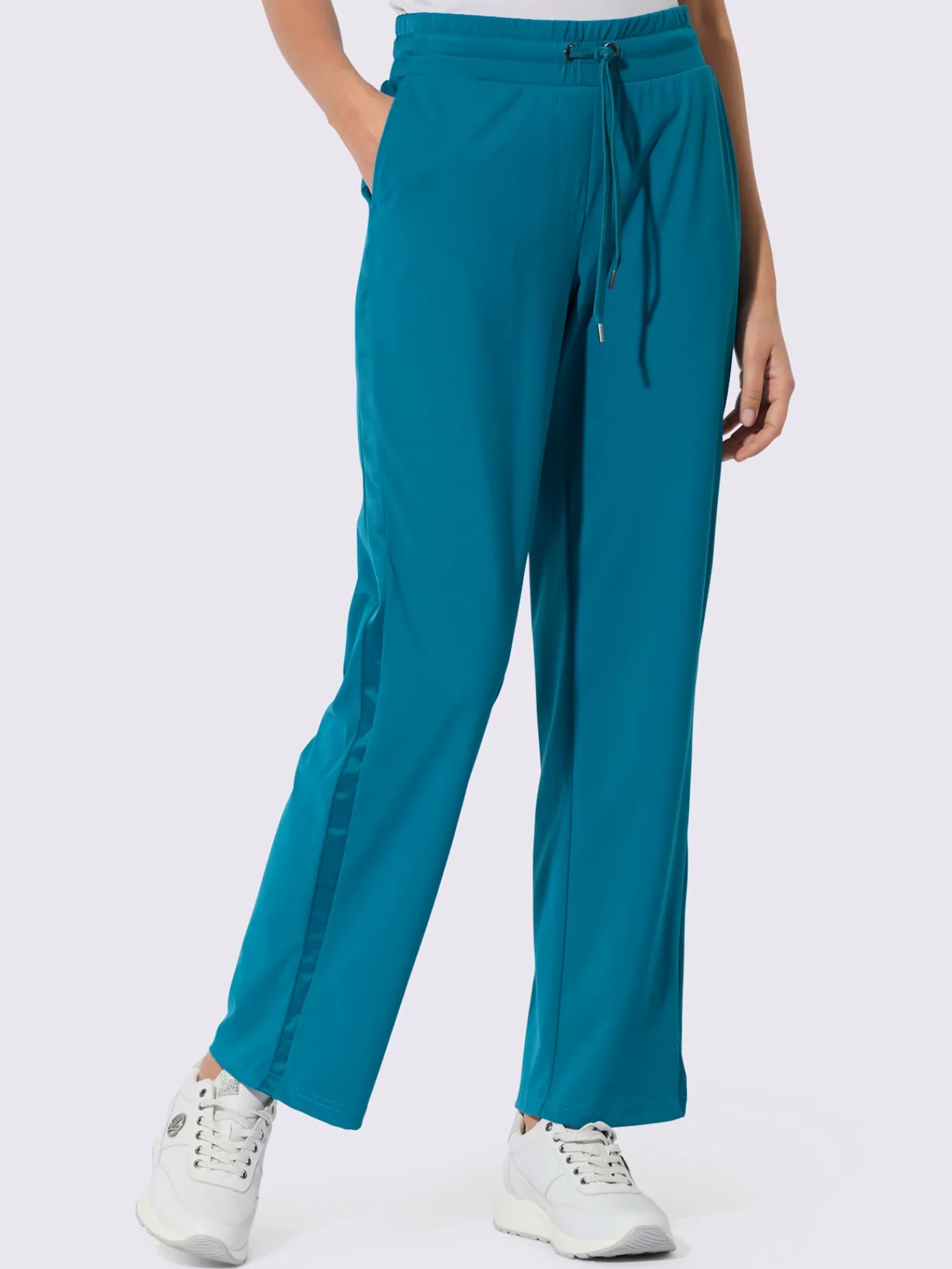 Creation L Pantalons<Pantalon en jersey matériel de pointe innovant