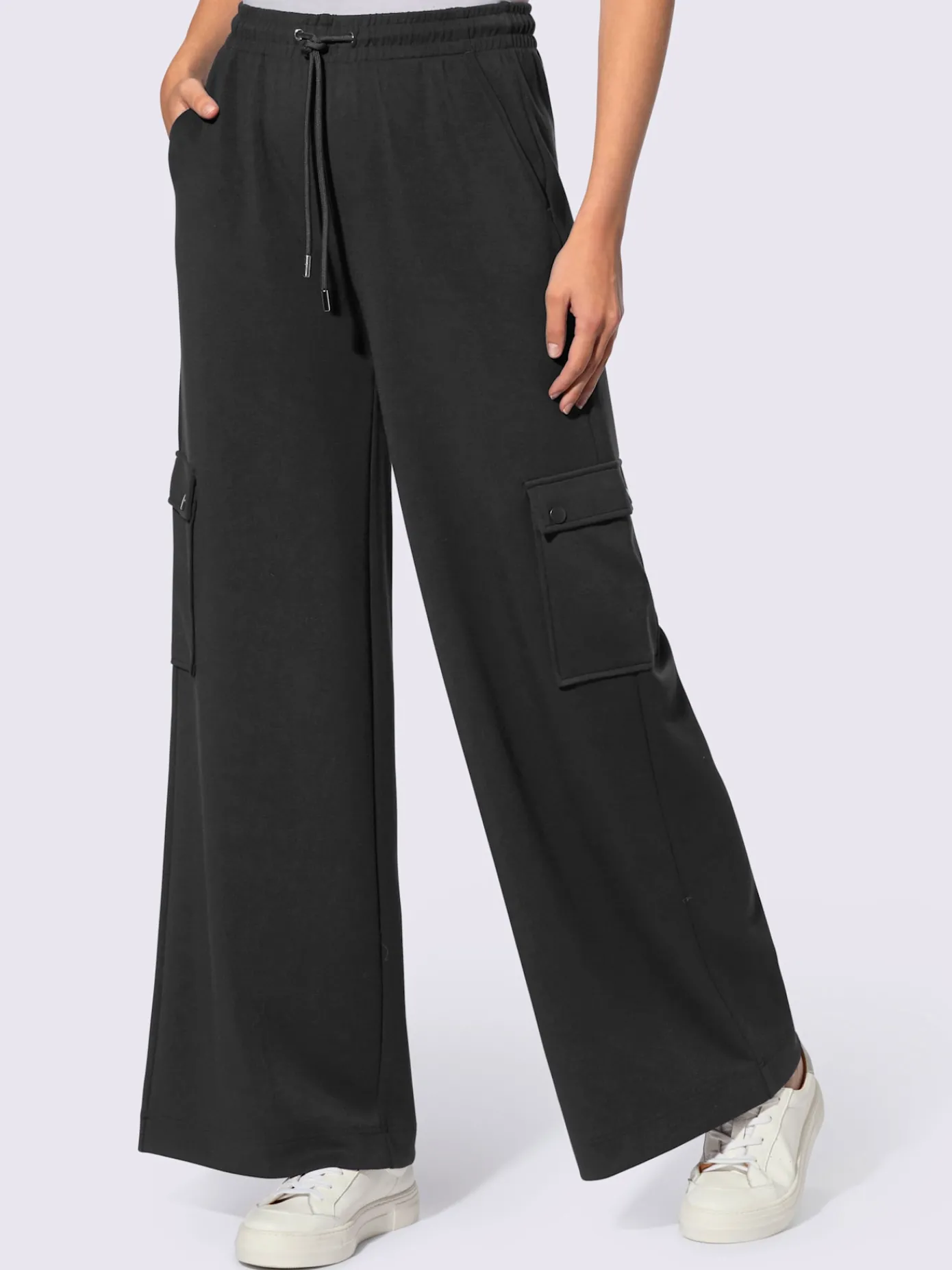 Rick Cardona Pantalons<Pantalon en jersey poches cargo plaquées
