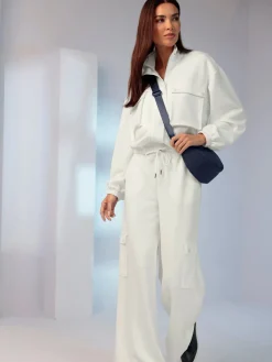 Rick Cardona Pantalons<Pantalon en jersey poches cargo plaquées