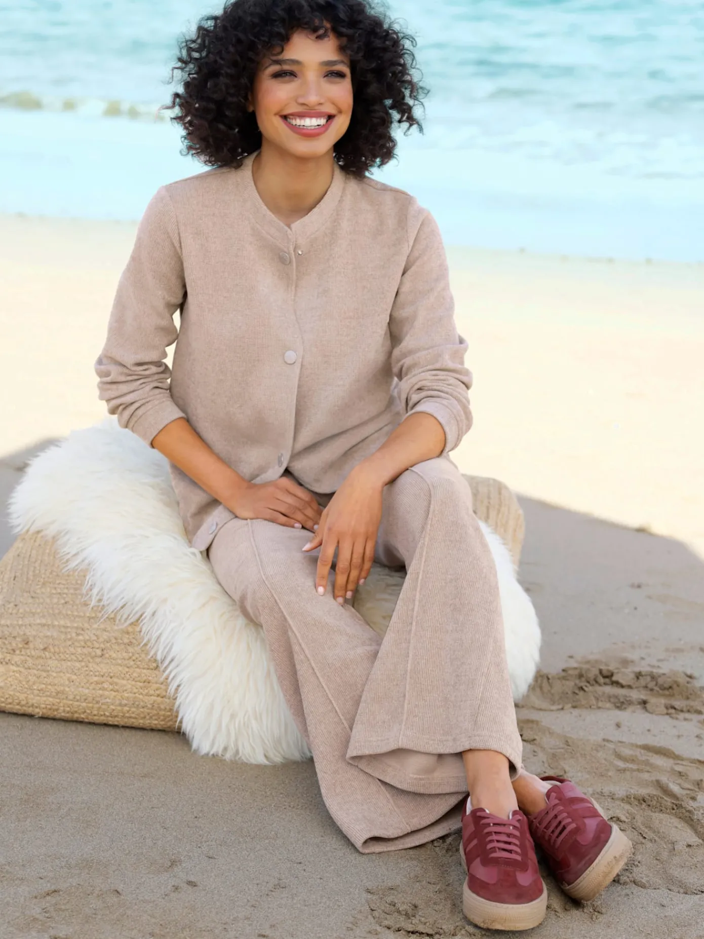 Linea Tesini Pantalons<Pantalon en jersey toucher très doux