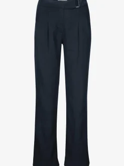 Rick Cardona Pantalons<Pantalon en lin jambes larges