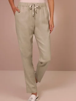 CREATION L PREMIUM Tenues De Cérémonie|Pantalons<Pantalon en lin mélange viscose-lin estival