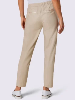 CREATION L PREMIUM Tenues De Cérémonie|Pantalons<Pantalon en lin mélange viscose-lin estival