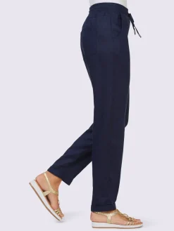 Linea Tesini Pantalons<Pantalon en lin pur lin