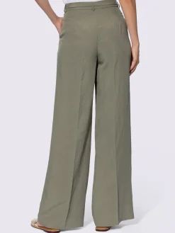Rick Cardona Pantalons<Pantalon en lin style marlène ample