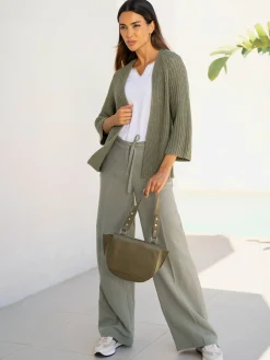 Rick Cardona Pantalons<Pantalon en lin style marlène ample