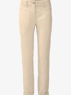 Ashley Brooke Pantalons<Pantalon en lin style soigné, poches fendues