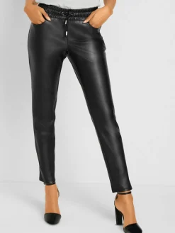 Pantalons<Pantalon en synthétique ceinture élastique confortable
