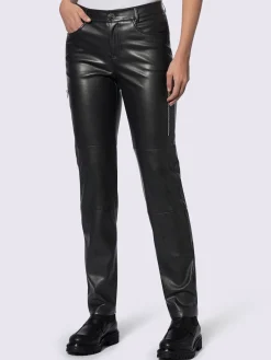 Rick Cardona Pantalons<Pantalon en synthétique glissières tendance