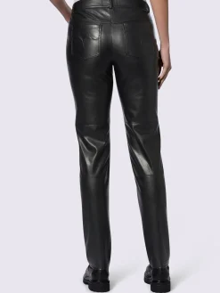 Rick Cardona Pantalons<Pantalon en synthétique glissières tendance