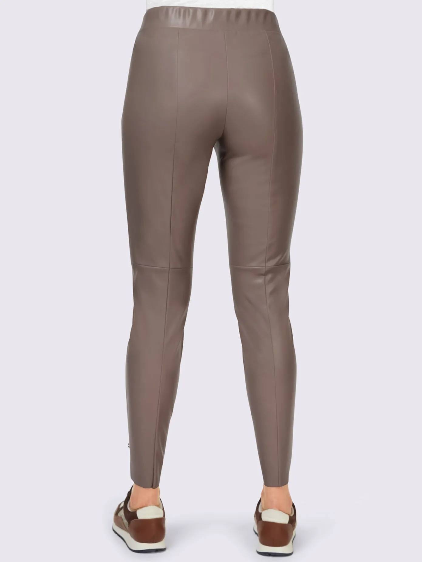 Rick Cardona Pantalons<Pantalon en synthétique imitation cuir souple